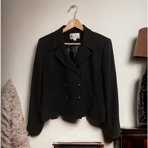 Kasper Exclusively for Dillards Womens Double Breasted Three Button Front Blazer - Picture 1 of 4
